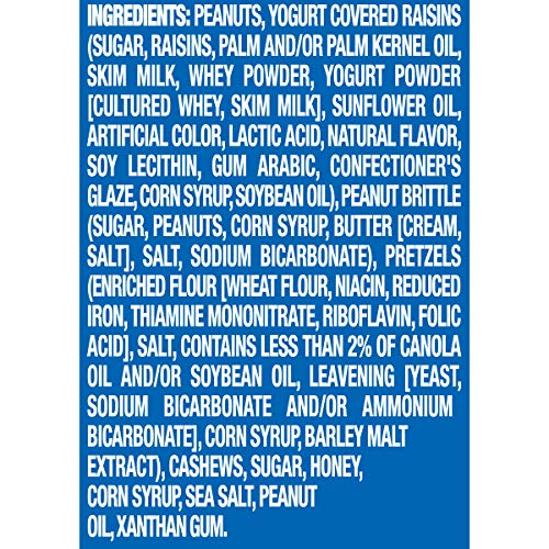 PLANTERS Winter Edition Brittle Nut Medley Trail Mix Snack with Honey