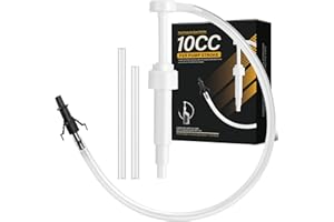 JEWHEG Fluid Pump for Standard Quart Bottles - 10cc Per Pump Stroke， Transmission Fluid Pump with 3rd Hand Adapter，differential fluid pump Transmission Fluid 2025 upgraded model with strong suction power