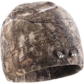 Panther Vision POWERCAP LED Beanie Cap 35/55 Ultra-Bright Hands Free LED Lighted Battery Powered Headlamp Hat - Compression Fleece, Real Tree Edge, (Model: WBG-8292-Q)