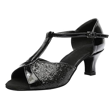 Damen Mädchen Tanzschuhe Latein Dance Schuhe Ballsaal Latein Tanz Schuhe