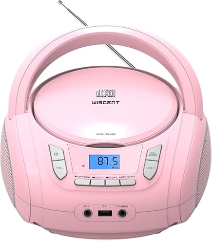 Amazon.com: TechPlay QT62BT Turqouise , Retro design compact