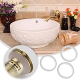 WUTUDMAI 4Pcs Clear Rubber O-Rings Seal Gasket for Pop Up Sink Drain Plug view 7