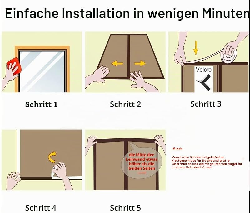 Fliegengitter Tür Magnet Insektenschutz, Verschiedene Größen, 90 x 210cm, Magnetvorhang ist Ideal für Balkontür Wohnzimmer und Terrassentür, Kinderleichte Klebemontage Ohne Bohren, Reines Grau