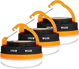 Flintronic 3Pcs Camping Light LED Tent Light 5 Modes IP43 Waterproof