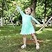 Lilytots Rustic Flower girls Lace Vintage Wedding Party Dress With 3/4 Sleeves