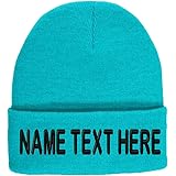 embroidered ski hats