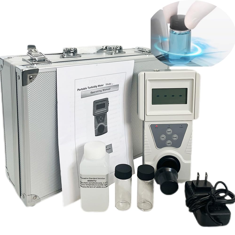 VTSYIQI Turbidimeter Turbidity Meter Portable Water