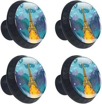 Anmarco France Paris Eiffel Tower Drawer Knobs Pull Handles 30mm 4