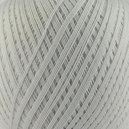 Hermanns Garne Bonuspack 4 Knäuel Monika Farbe 0010 100% Baumwolle Filetgarn 100g 550m einfarbig Auswahl von 15 schönsten Far