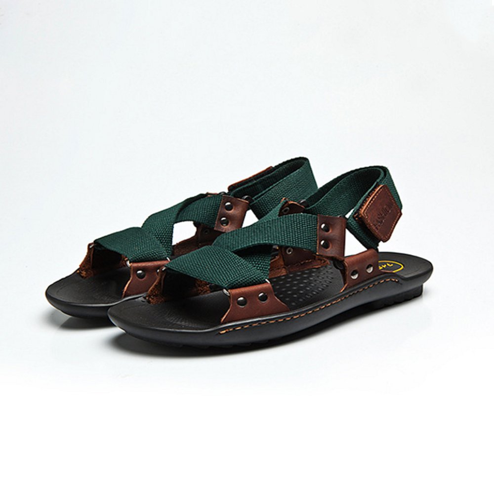 Amazon Com Kmcmybang Men S Sandals Men S Open Toe Casual Leather
