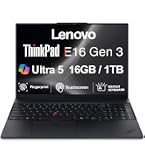 Amazon.com: Lenovo ThinkPad E16 Gen 3 AI Business Laptop 16