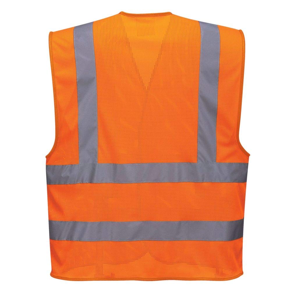 Portwest MeshAir Band & Brace Vest, Color: Orange, Size: XXL/XXXL, C370ORRXX/3X - Image 3