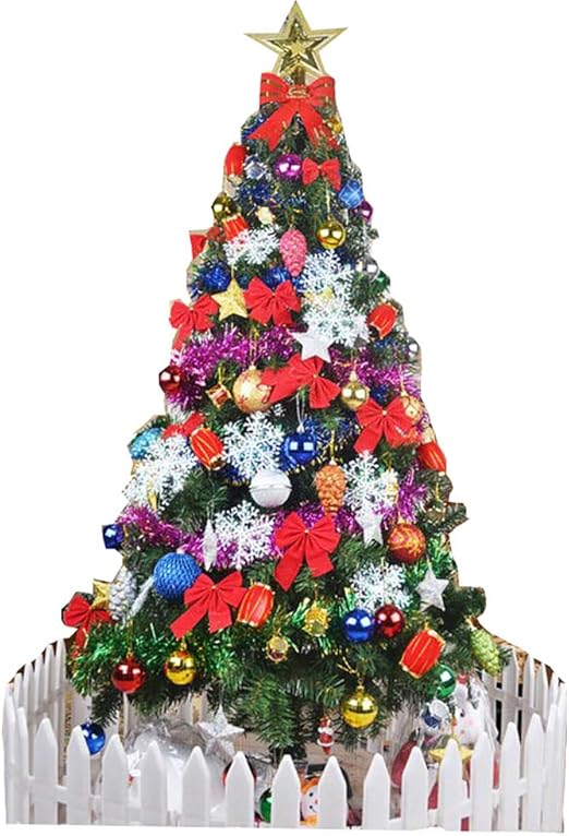 Amazon Com Ww Tt Pre Lit Artificial Christmas Tree Spruce Hinged