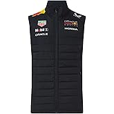 Castore Oracle Red Bull Racing F1 Team 2025 Padded Gilet | Official Red Bull F1 Racing Shirt Hybrid Jacket Vest