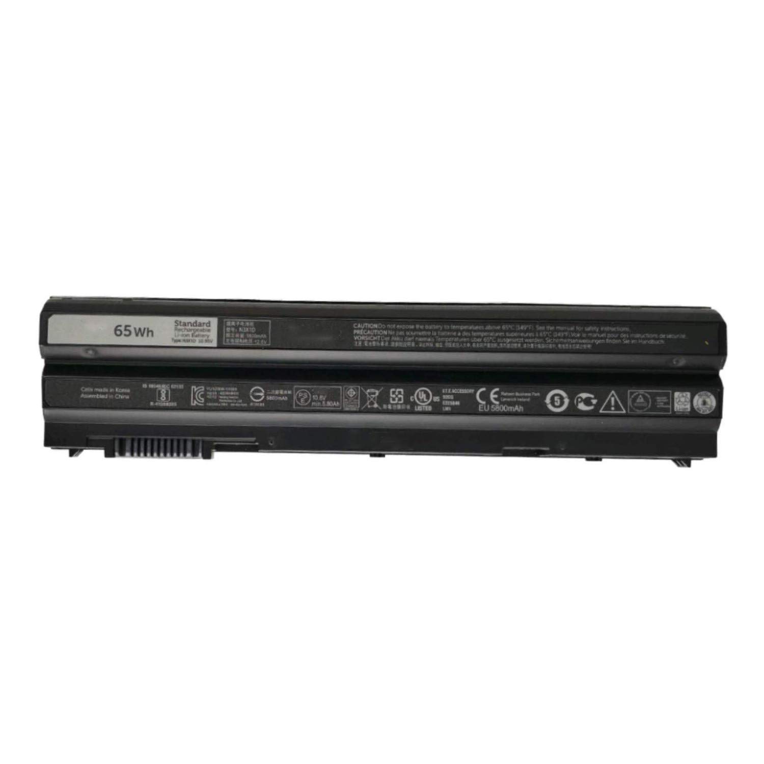 N3X1D Laptop Battery Replacement for Dell Latitude E6540 E6440 E5530 E5430 E6520 E6420 Precision M2800(11.1V 65Wh)