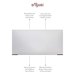 Origami Magnetic Shelf Liners For Wire Shelves