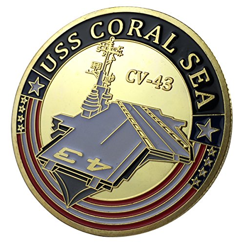U.S. Navy USS Coral Sea / CV-43 GP Challenge Coin 1132#