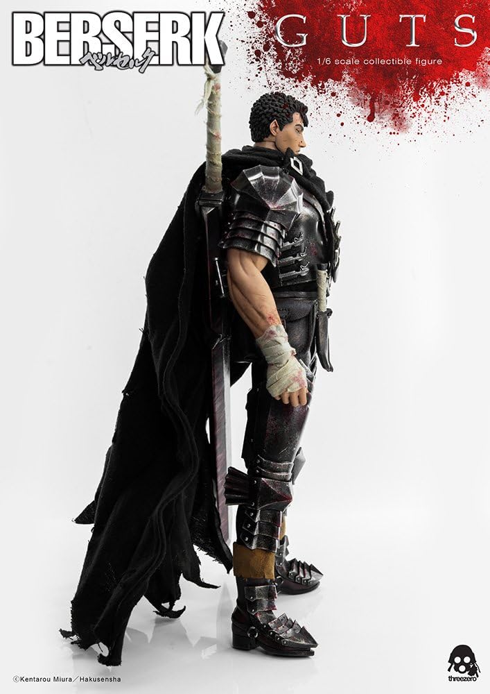 Amazon ベルセルク Guts Black Swordsman 1 6スケール Abs Pvc Pom製 塗装済み可動フィギュア フィギュア ドール 通販