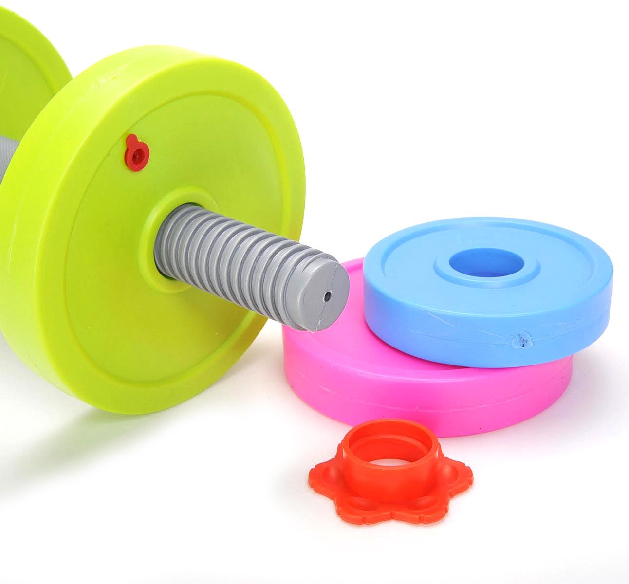 Liberty Imports Adjustable Dumbbell Toy Pretend Workout