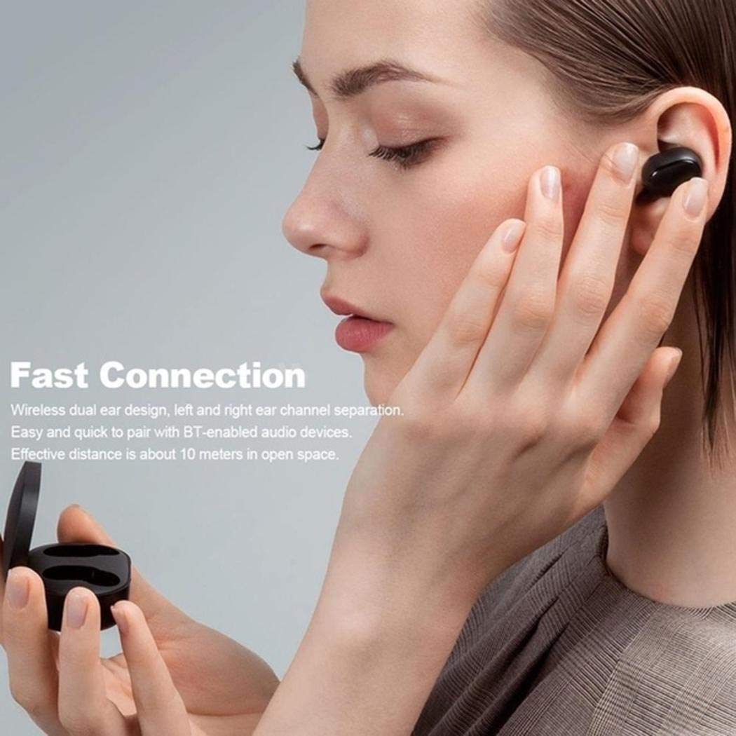 Zimrio Écouteurs sans Fil Auto Pairing in-Ear Micro intégré Bluetooth Écouteur Casques et écouteurs