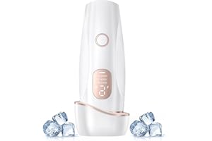 LYSMOSKI Laser Hair Removal, 10-Mins Full Body IPL Hair Removal, At-Home Hair Remover Device for Armpits Back Legs Arms Face Bikini Line