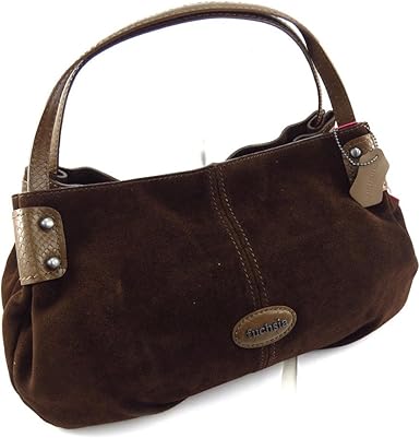 fuchsia leather handbag