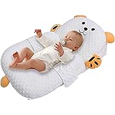ZIXNEXKOO 2026 Baby Lounger for Newborn, Baby Lounger for Home and Travel, DIY Breathable Soft Cotton Infant Lounger, Newborn Babies Essentials Gifts