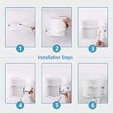 HOLACA Acrylic Wall Mount Holder for TP-Link Deco X20 X55 X60 WiFi 6 Mesh view 5