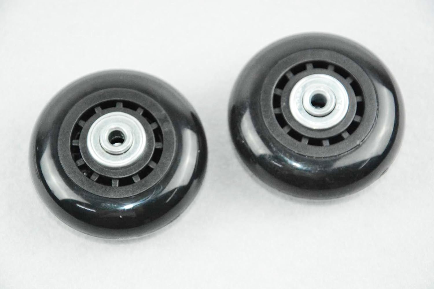 Pair Luggage Suitcase Replacement Wheels OD 68 Axles 35 Repair Set for Luggage Suitcase (68mm x 24mm x 6mm) - Image 3