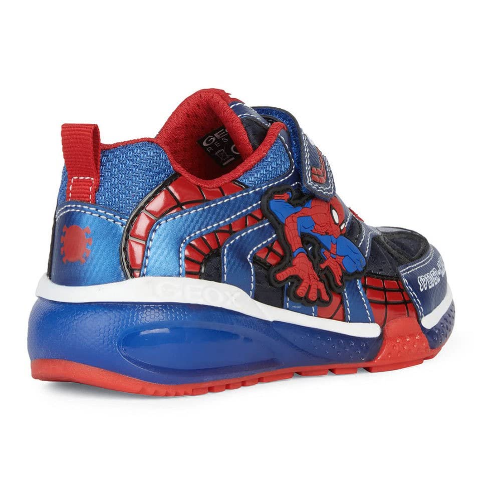 Geox Jungen J Bayonyc Boy B Sneakers, Navy Royal, 38 6