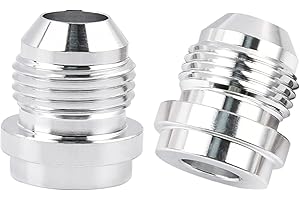 EVIL ENERGY 8AN Male Weld on Bung Fitting Aluminum 2PCS