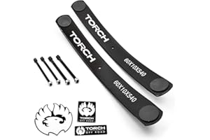 TORCH OFF ROAD TORCH 1.5"-2" Rear Add A Leaf Lift Kit for 1995-2023 Toyota Tacoma 2WD 4WD TRD SR5