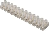 GTSE 4x Electrical Connector Blocks 3A 15A 12 Way White Terminal Strips view 2