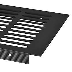 uxcell 4pcs Rectangle Ventilation Grille Aluminum