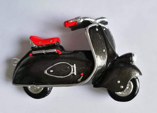 Negro Vespa paperino (ITA) 1945 Scooter motocicleta Classic ...
