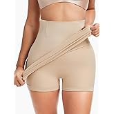 JOYSHAPER Half Slips Shapewear Skirt Under Dresses Tummy Control High Waist Slip Skirt With Built In Shapewear