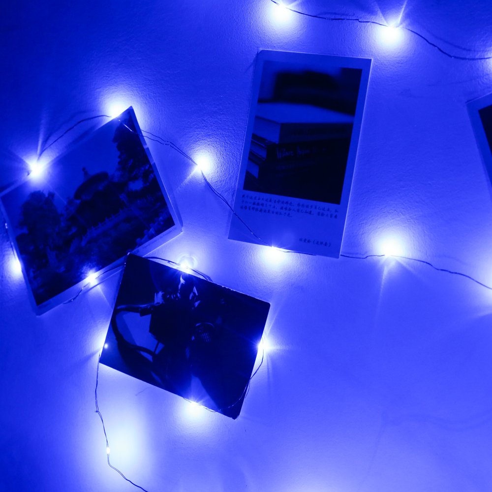 MIUI USB String Lights, 33ft 100 LED Waterproof Decorative Lights USB Fairy Lights for Indoor and Outdoor, Bedroom, Patio, Garden, Wedding, Parties(Blue)