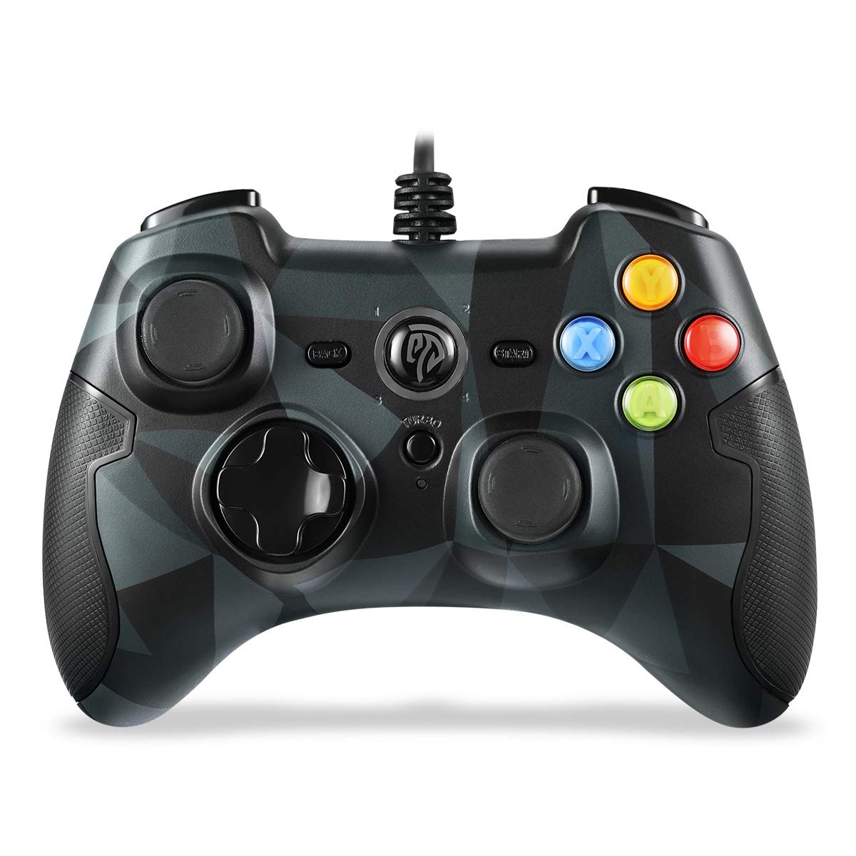 EasySMX Wired Game Controller Joysticks Dual Shock for Windows/Android/ PS3/ TV Box