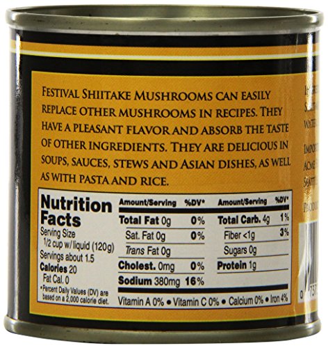 1 Festival+Sliced+Shiitake+Mushrooms+4+Ounce