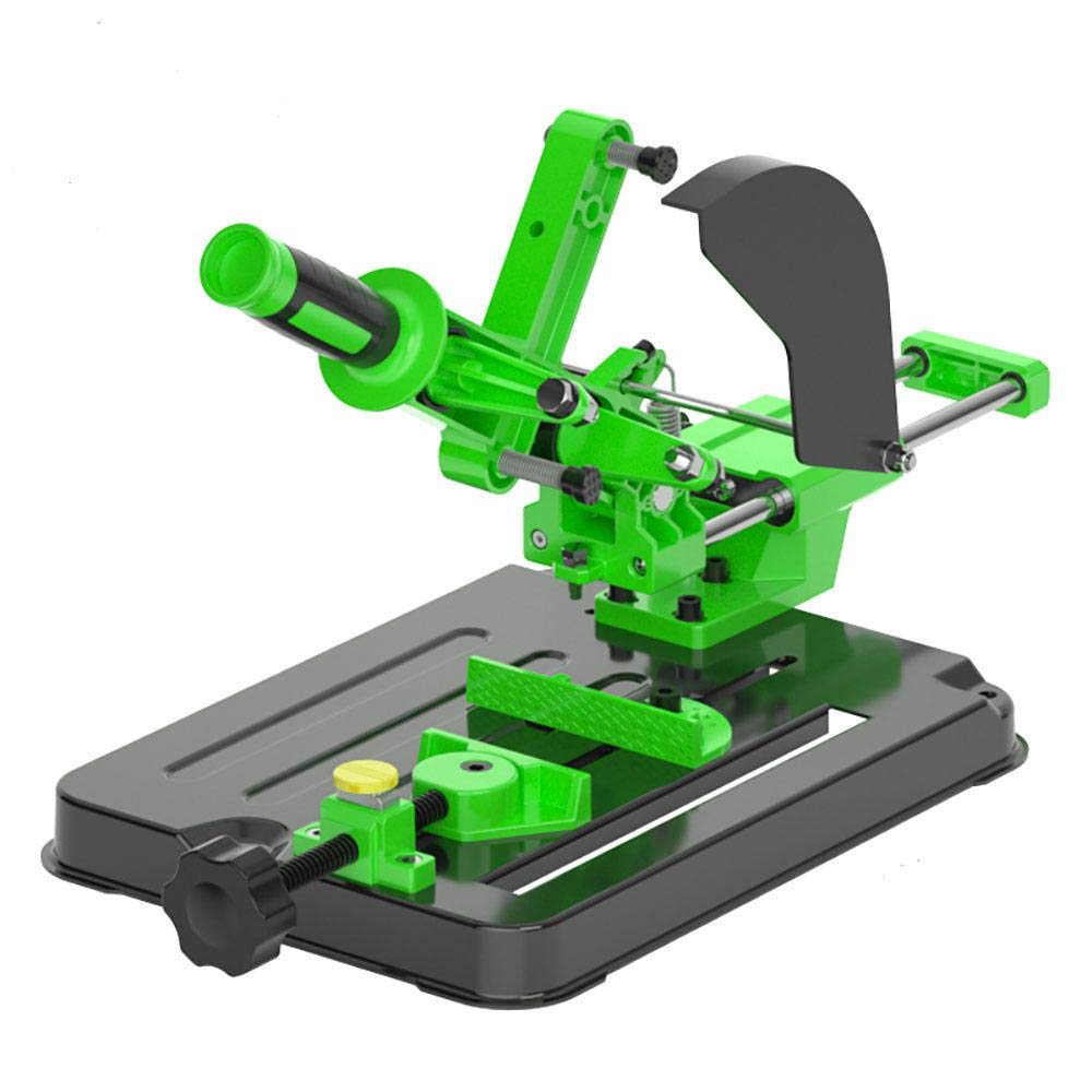 Photo 1 of ***missing hardware*** YWY Upgrade Angle Grinder stand Universal Bracket Polishing Machine Conversion Cutting Machine Multifunctional Desktop Pull Rod Angle Grinding Machine Stand for 100 115 125mm Angle Grinder