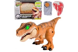 PRIMAL HATCH Jurassic World Interactive Toy Dinosaur & Egg, Hatch & Train Your own Baby Dino with 100+ Sounds & Reactions, Ki