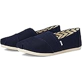 Toms Womens Classic Alpargata with Heritage Canvas Navy 1, 5.5 Medium