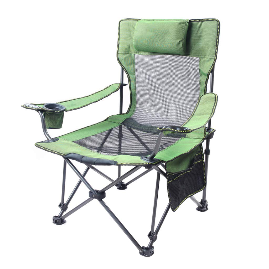 アウトドア カップホルダー付き 旅行 ヘッドレスト ビーチ 通気性 キャンプチェア 特大 330ポンドまで対応 B07nybsjgp メッシュハイバック ポータブル 人間工学的 ポケット アームレスト 頑丈 折りたたみ チェアベンチ 数々の賞を受賞