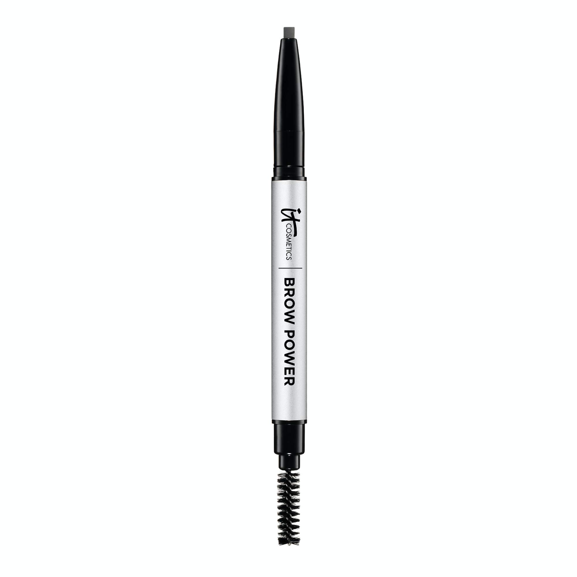 IT Cosmetics Brow Power Perfector, 5-in-1 Powder Gel Pencil, Shade: Universal Taupe