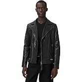 AllSaints Men's Conroy Leather Biker Jacket