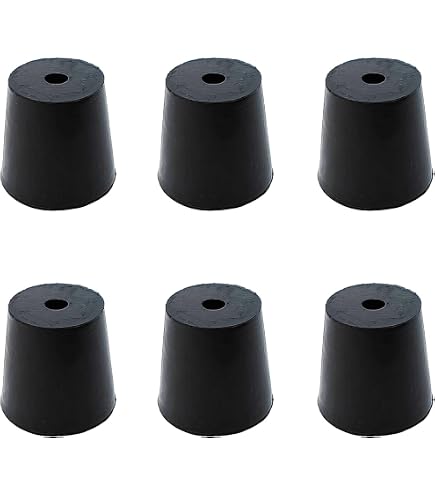 Dexierp #4 Silicone Stopper Plug – 10-Pack For 7/8" To 15/16" Holes, Thread Masking, Painting, Anodizing & High-Temp 400°F