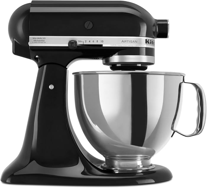 KitchenAid RRK150OB5 Qt. Artisan Series - Onyx Black (Renewed)
