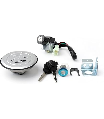 Kit Verrouillage Réservoir Moto CMX250 Rebel 1985-2014 - Bouchon, Antivol, Interrupteur - 6