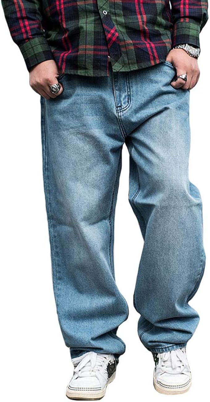 Herren Hosen Weites Bein