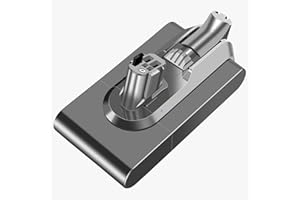 DTK Battery Replacement for Dyson Button Installation Style Battery V11 V15 SV15 SV16 SV22 Handheld Cordless Stick Vacuum Cleaner 25.2V 6000mAh (Not Fit for Fixing Styles with Screws)